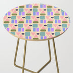 Mid-century Geometric Color Fun Side Table Gallery Image 2