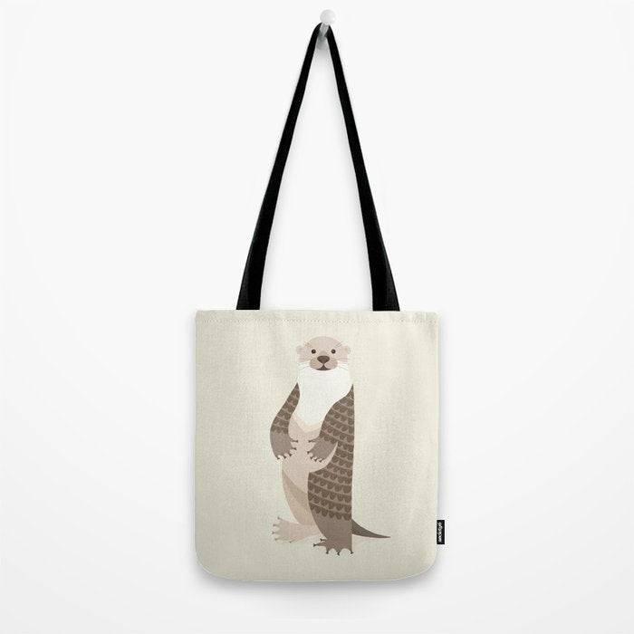 Whimsical Otter Tote Bag Gallery Image 2