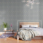 William Morris Pink and Rose China Blue Toile Wallpaper Gallery Image 3