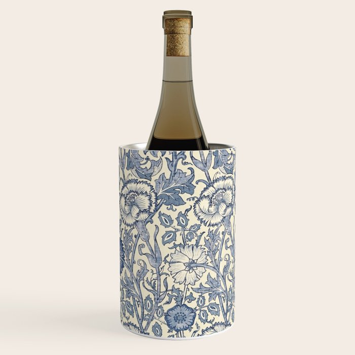 William Morris Pink and Rose China Blue Toile Wine Chiller Gallery Image 3
