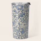 William Morris Pink and Rose China Blue Toile Travel Mug Gallery Image 2