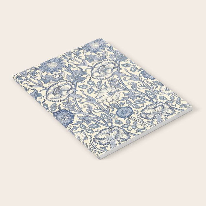William Morris Pink and Rose China Blue Toile Notebook Gallery Image 2