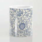 William Morris Pink and Rose China Blue Toile Coffee Mug Gallery Image 4