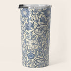 William Morris Pink and Rose China Blue Toile Travel Mug Gallery Image 3