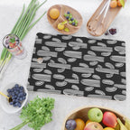 Cactus plant doodle art pattern Cutting Board Gallery Image 2