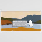 abstract silence Desk Mat Gallery Image 1