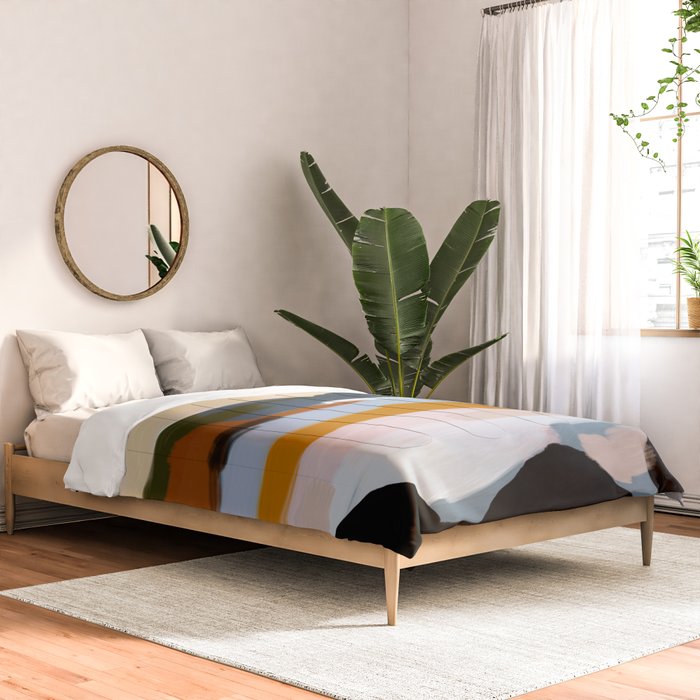 abstract silence Comforter Gallery Image 2