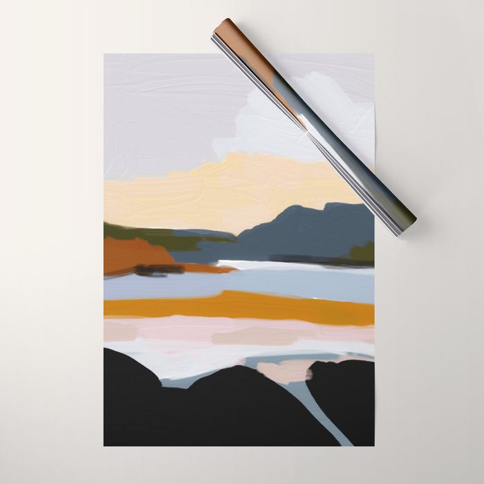 abstract silence Wrapping Paper Gallery Image 1