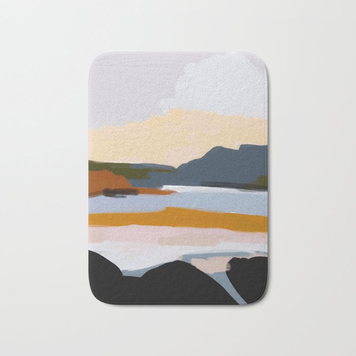 abstract silence Bath Mat Gallery Image 1