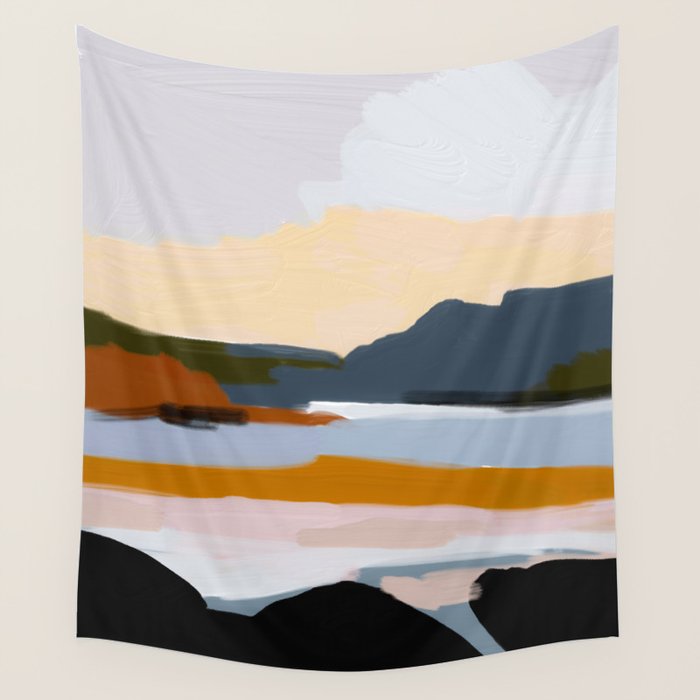 abstract silence Wall Tapestry Gallery Image 4