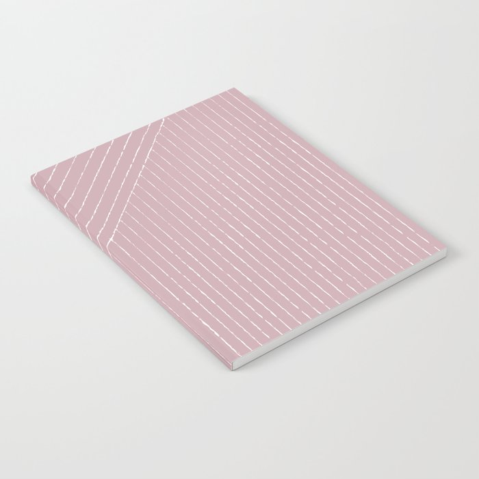 Lines (Dusty Lilac) Notebook Gallery Image 2