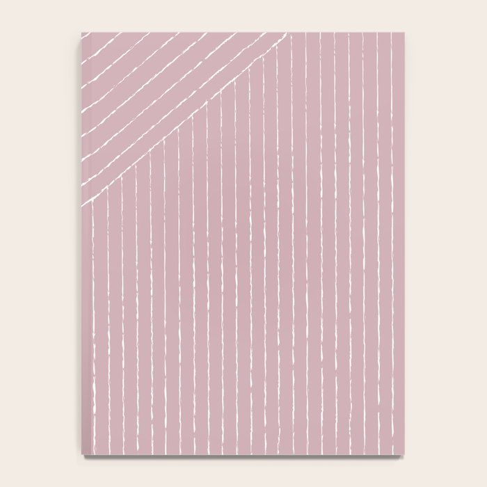 Lines (Dusty Lilac) Notebook Gallery Image 4