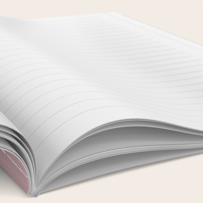 Lines (Dusty Lilac) Notebook Gallery Image 2