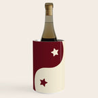 Smoke Cherry Yin Yang Stars Wine Chiller Gallery Image 1