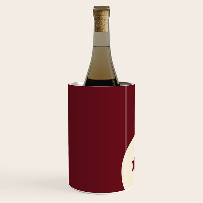 Smoke Cherry Yin Yang Stars Wine Chiller Gallery Image 2