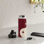 Smoke Cherry Yin Yang Stars Water Bottle Gallery Image 4