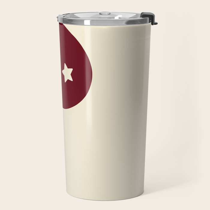 Smoke Cherry Yin Yang Stars Travel Mug Gallery Image 2