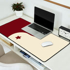 Smoke Cherry Yin Yang Stars Desk Mat Gallery Image 2