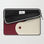 Smoke Cherry Yin Yang Stars Laptop Sleeve Gallery Image 2