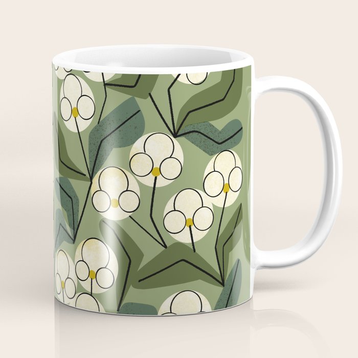 White Orchids Coffee Mug Gallery Image 1