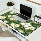 White Orchids Desk Mat Gallery Image 2