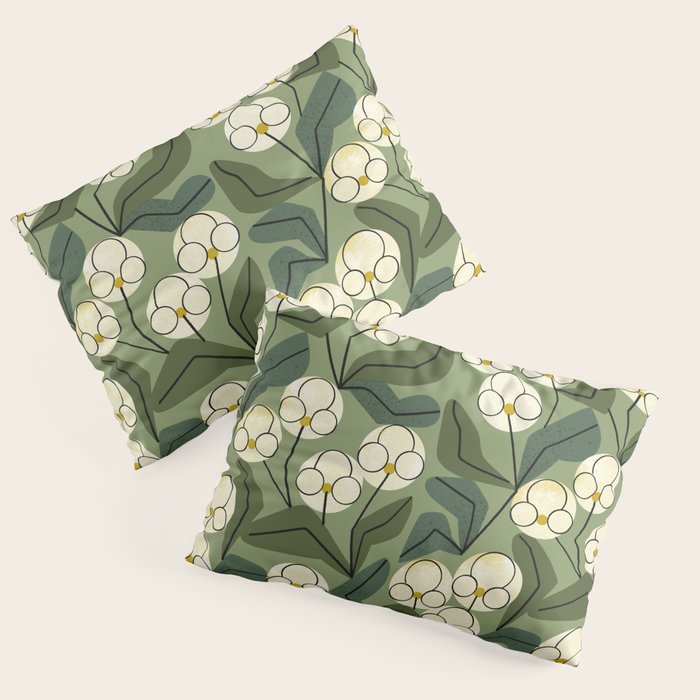 White Orchids Pillow Sham Gallery Image 3