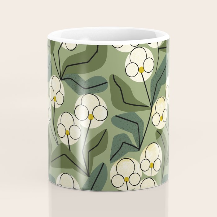 White Orchids Coffee Mug Gallery Image 4