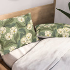 White Orchids Pillow Sham Gallery Image 2