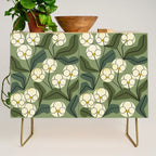 White Orchids Credenza Gallery Image 1