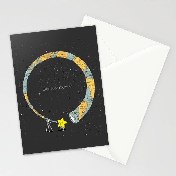 Discover yourself Stationery Card Gallery Image 2