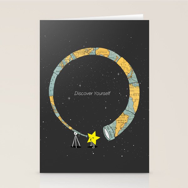 Discover yourself Stationery Card Gallery Image 2