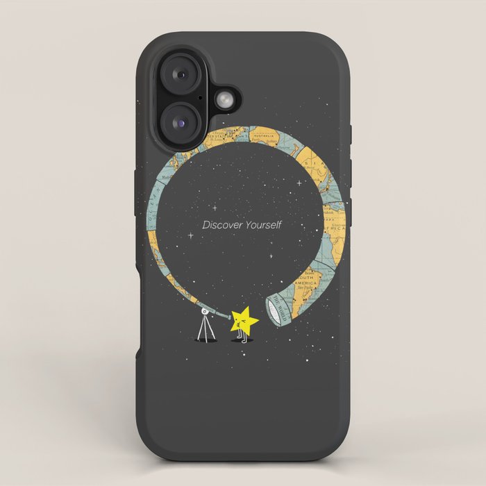 Discover yourself iPhone Case Gallery Image 1