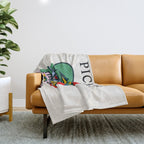 The Dream | Pablo Picasso - Le Reve Throw Blanket Gallery Image 1