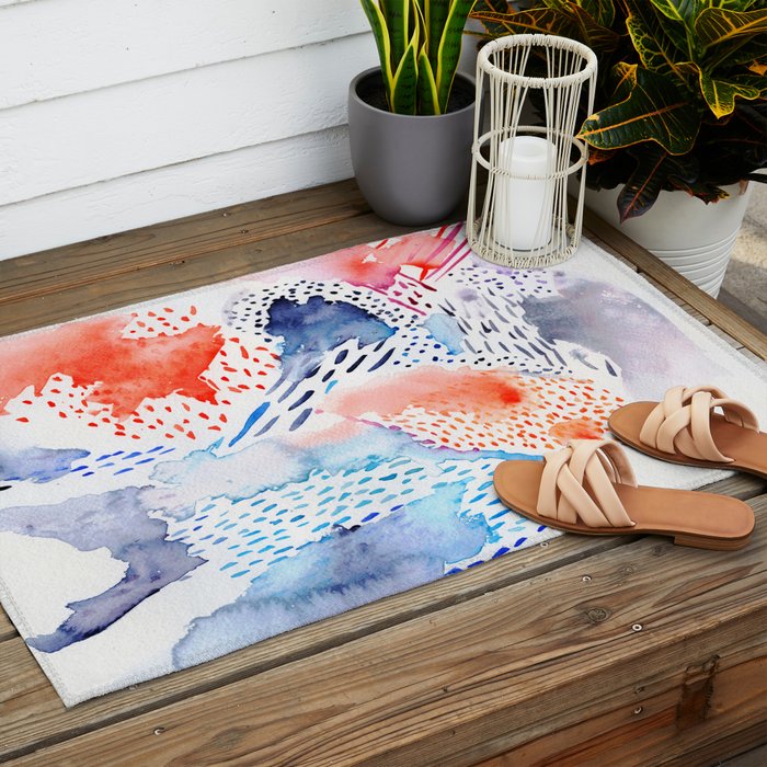 Lost in Thought Outdoor Rug Gallery Image 2