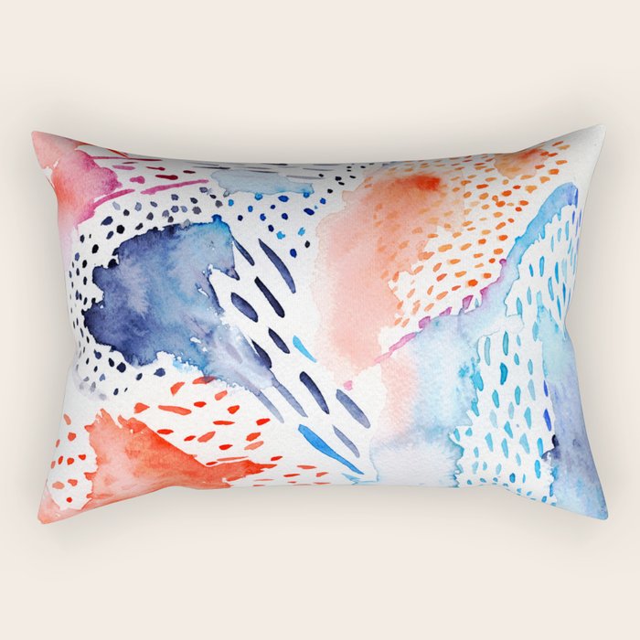 Lost in Thought Rectangular Pillow Gallery Image 2