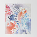 Lost in Thought Throw Blanket Gallery Image 2