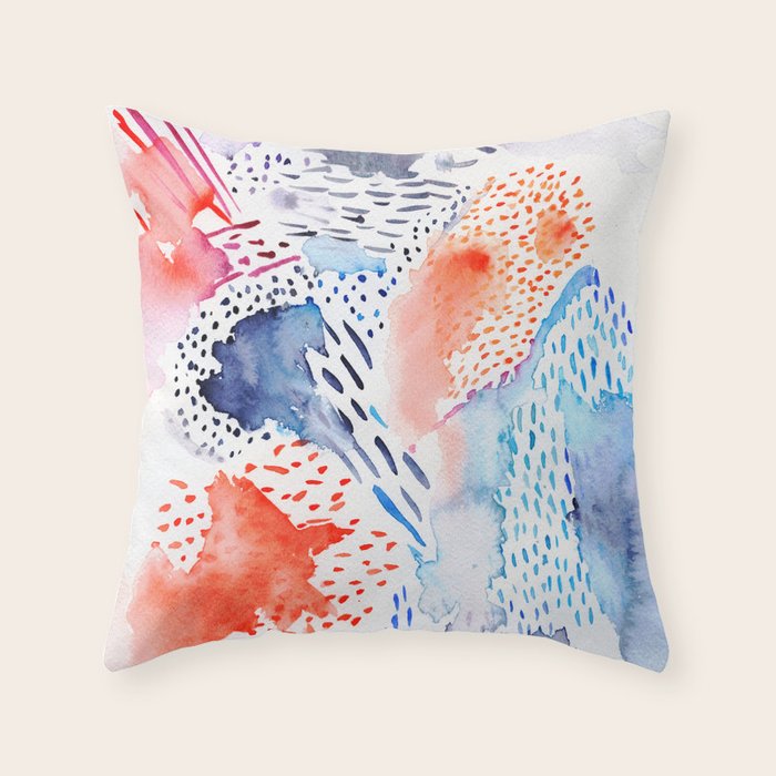 Lost in Thought Throw Pillow Gallery Image 6