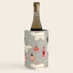 Festive Ornaments And Polar Bear Wine Chiller Gallery Image 2