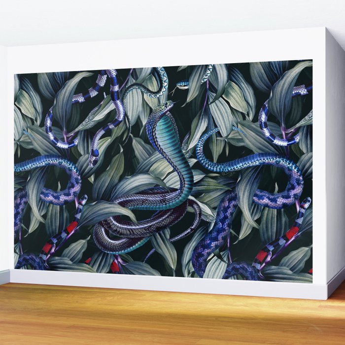 Dangers in the Forest VIII Wall Mural Gallery Image 2