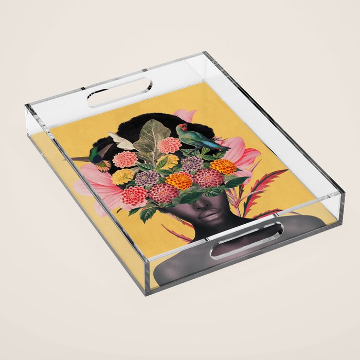 Floral beauty 27 Acrylic Tray Gallery Image 1