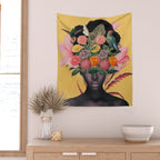 Floral beauty 27 Wall Tapestry Gallery Image 2