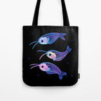 Glass catfish Tote Bag Gallery Image 1