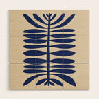 One Hundred-Leaved Plant #1 Wood Wall Art Gallery Image 1