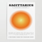 Sagittarius Zodiac Aura Print Poster Gallery Image 4