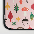Foraged Mushrooms and Fall Acorns Laptop Sleeve Gallery Image 3