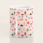 Foraged Mushrooms and Fall Acorns Coffee Mug Gallery Image 4