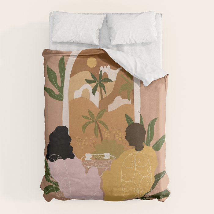 Morning Coffee Duvet Cover Gallery Image 6