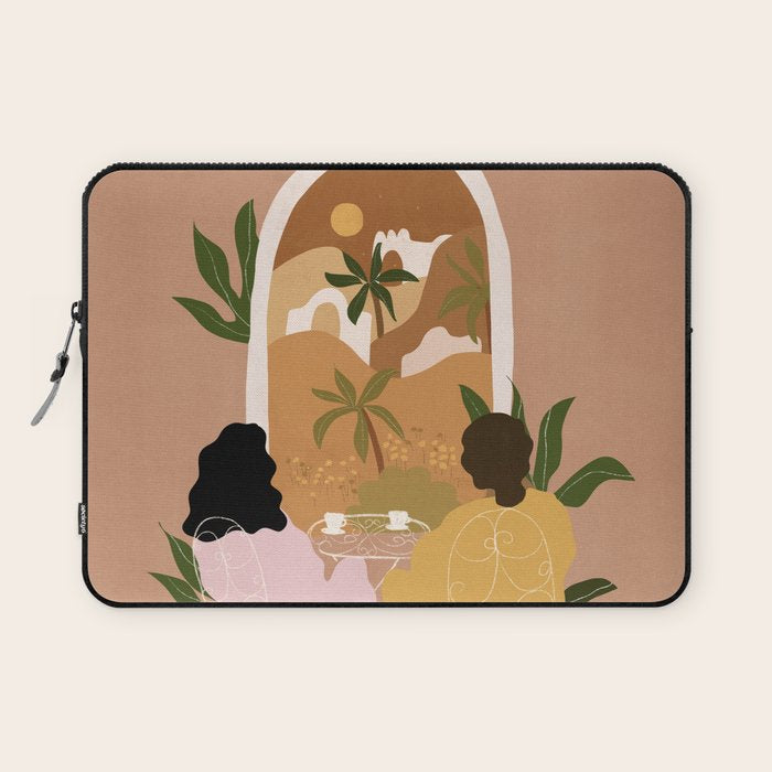 Morning Coffee Laptop Sleeve Gallery Image 1