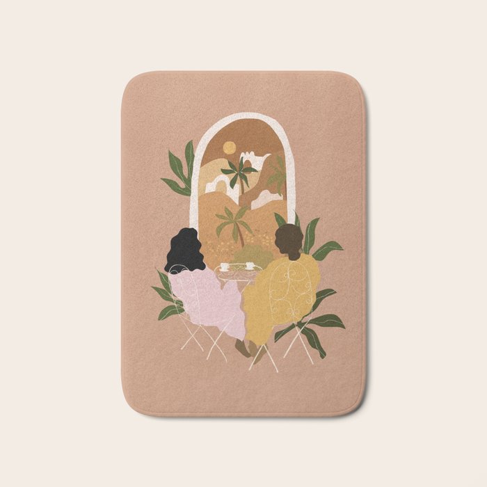 Morning Coffee Bath Mat Gallery Image 1