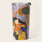 The Seven Sleepers of Ephesus Discovered by Alexander the Great, Folio from a Falnama (Book of Omens)  Travel Mug Gallery Image 2